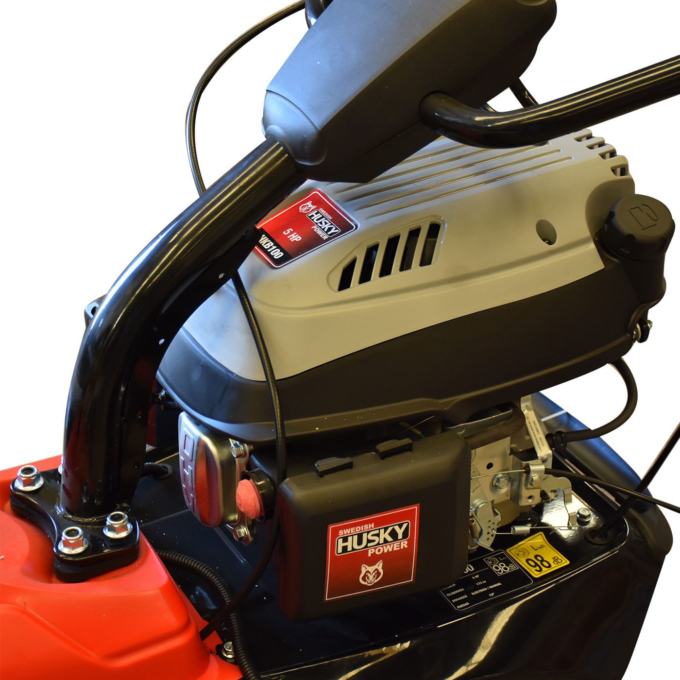 Barredora De Calles Con Motor A Gasolina 4 Tiempos 150cc 5Hp Husky Power HKB100