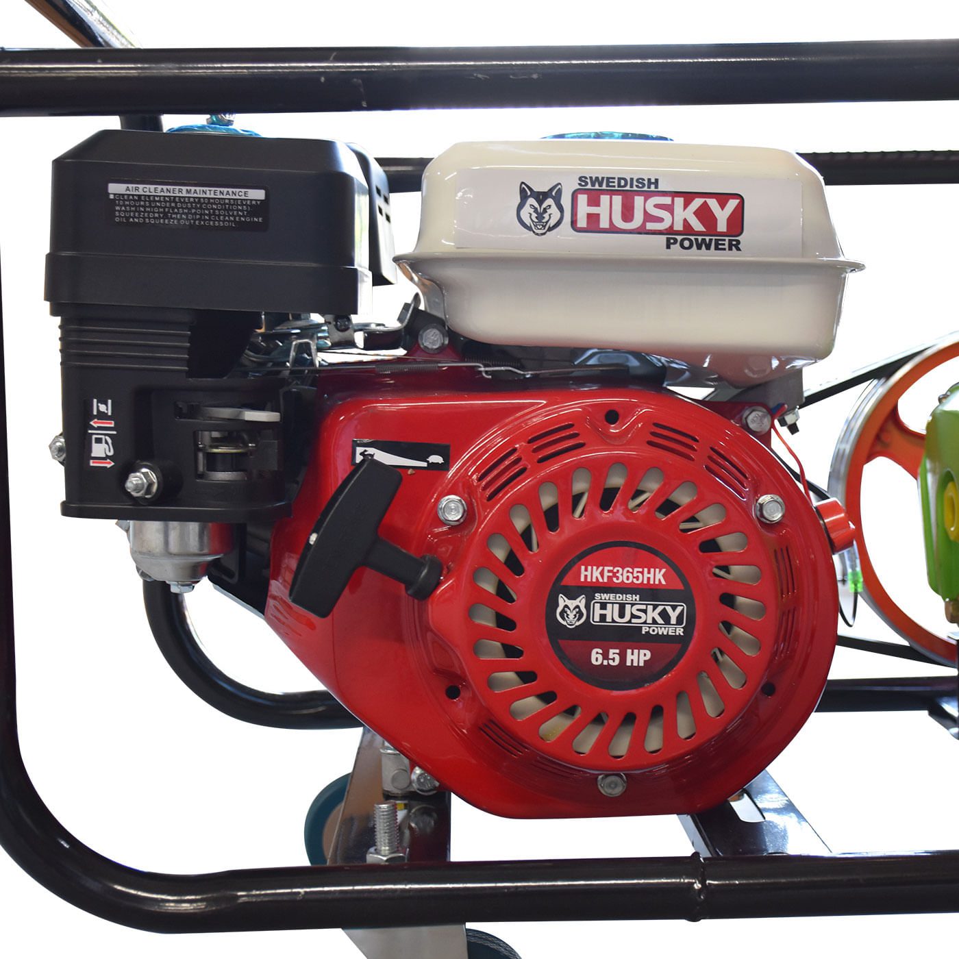 Fumigadora Parihuela De Pistones Con Motor Husky 6.5 Hp Con Base y Carrete 100m Husky HKF365HK