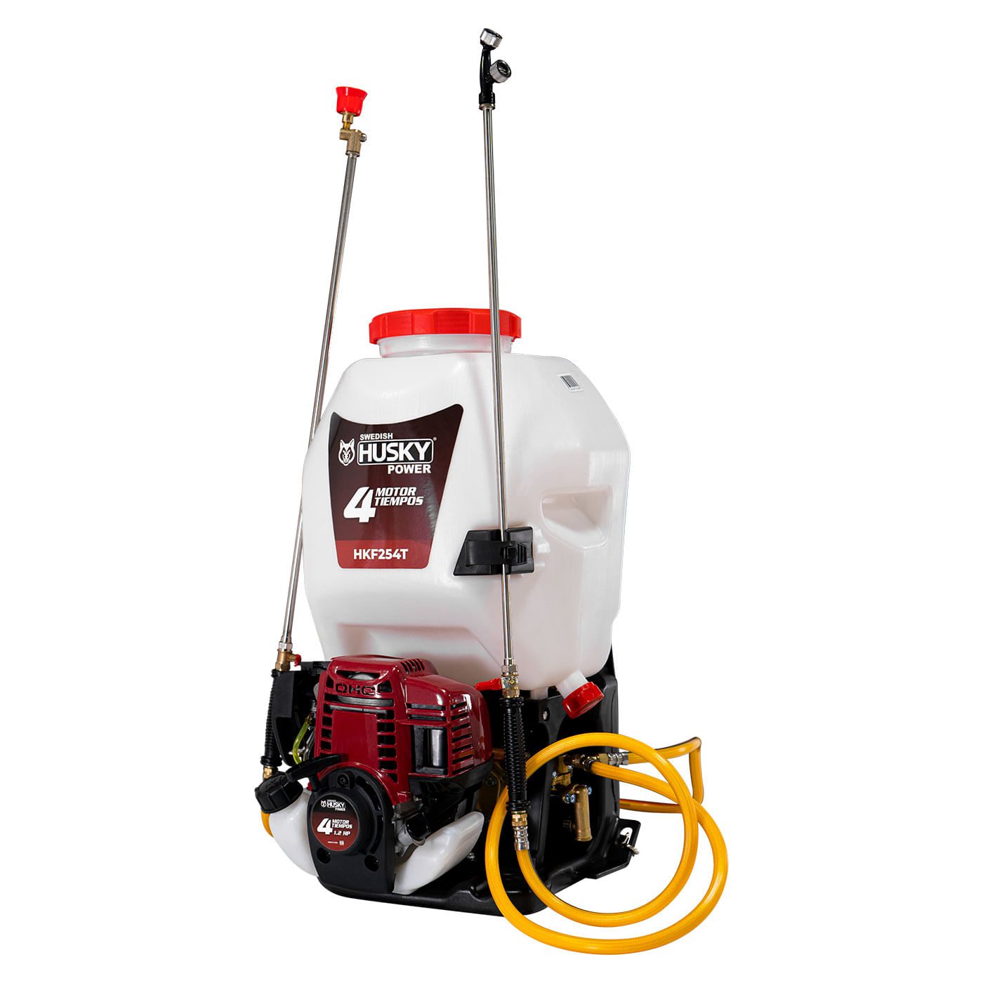 Fumigadora aspersora HKF254T Swedish Husky Power 25 L de doble varilla