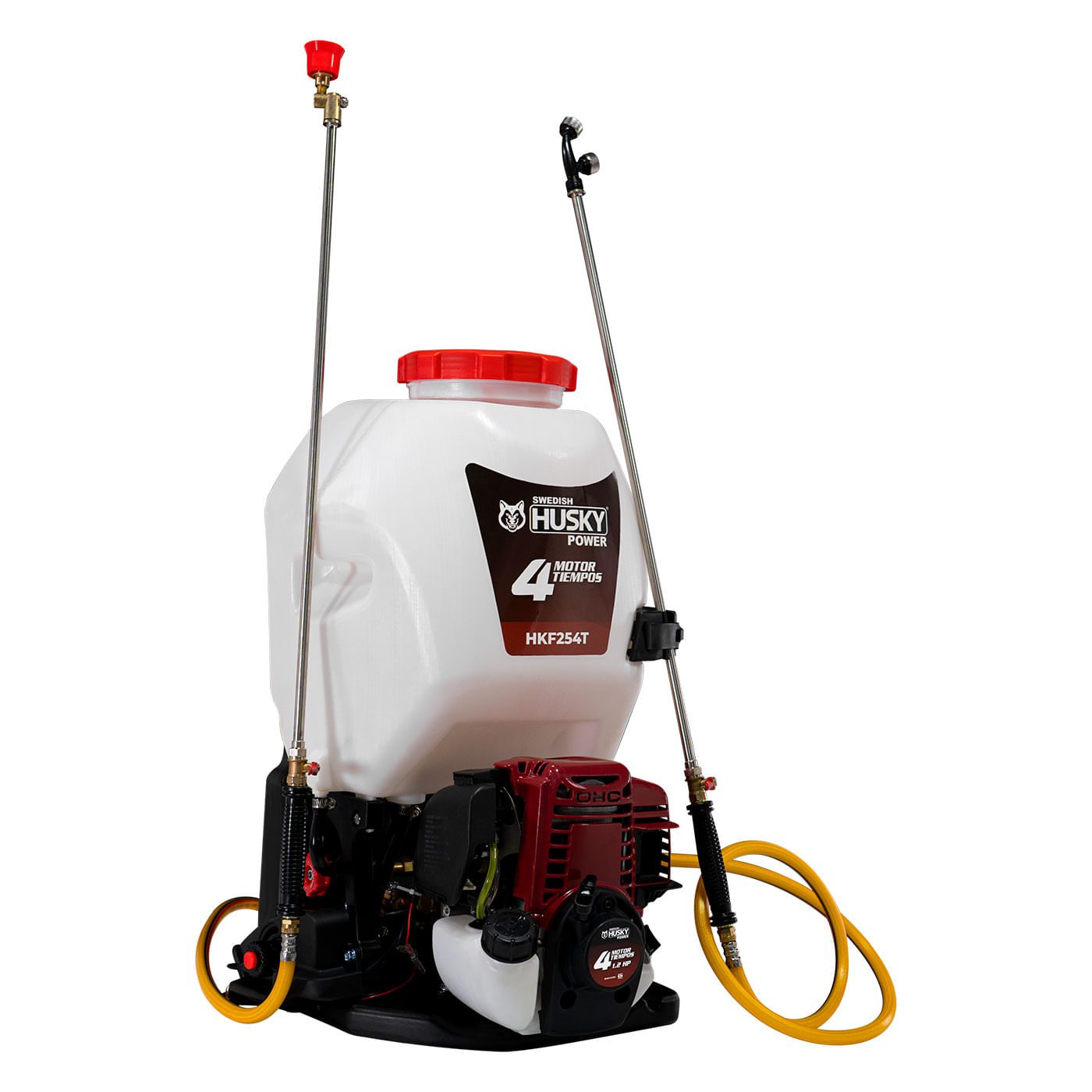 Fumigadora aspersora HKF254T Swedish Husky Power 25 L de doble varilla