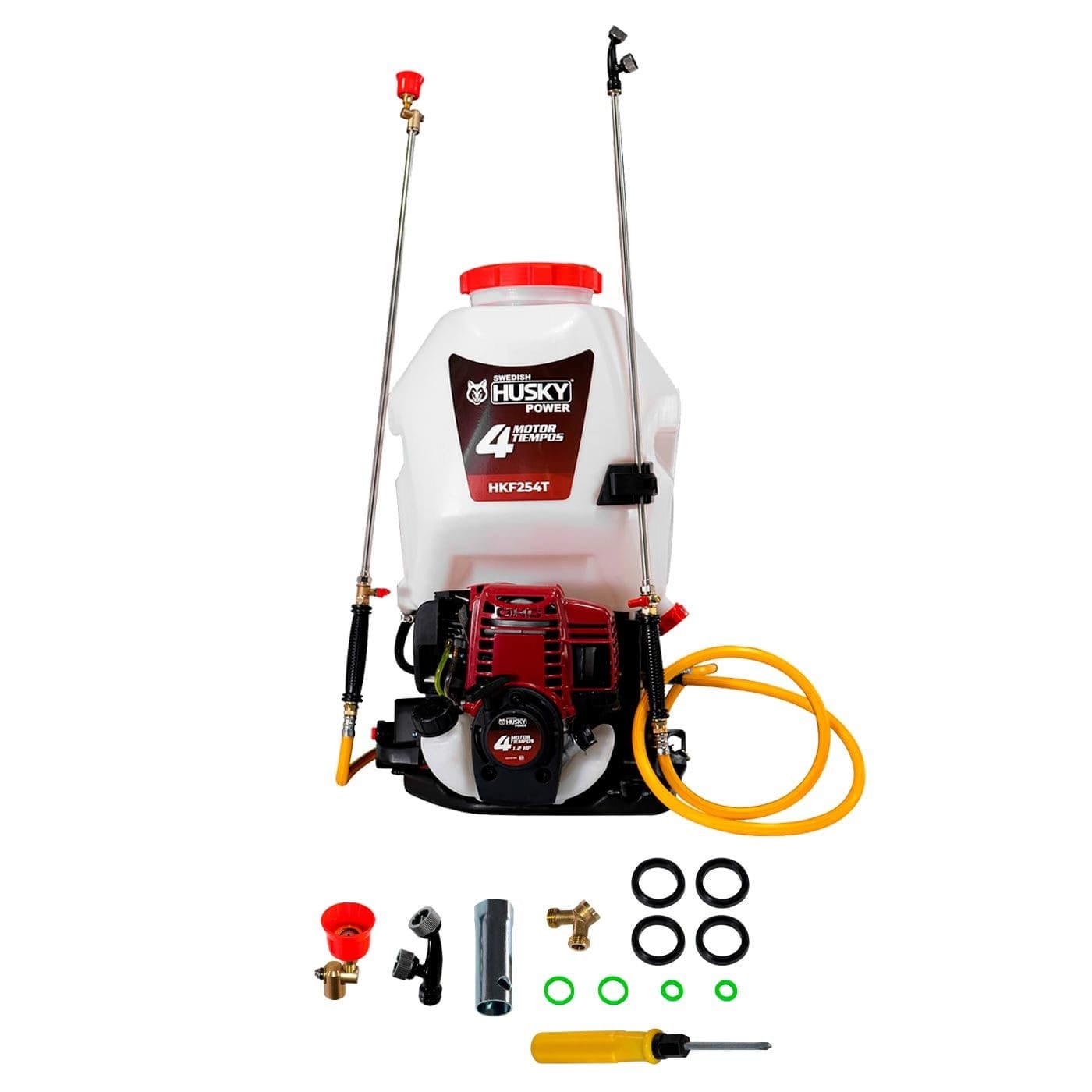 Fumigadora aspersora HKF254T Swedish Husky Power 25 L de doble varilla