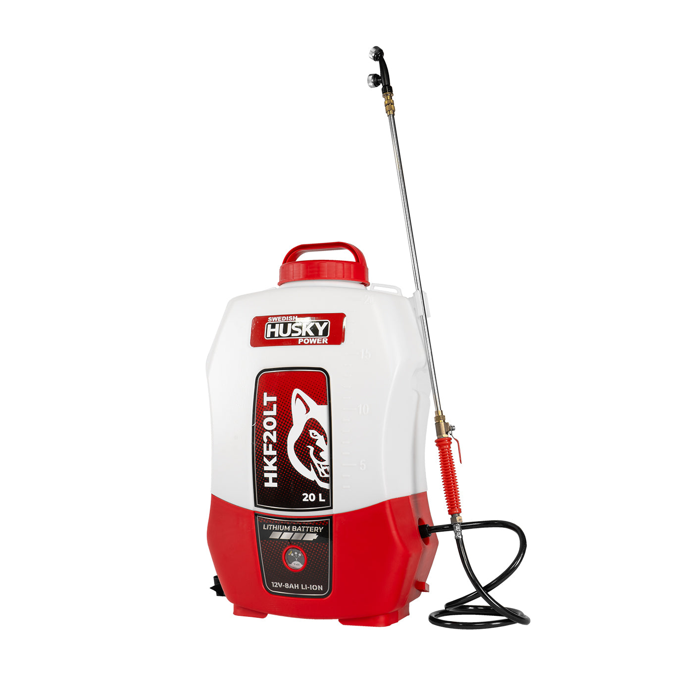 Fumigadora aspersora eléctrica HKF20LT Swedish Husky Power 20 L con batería de litio 1