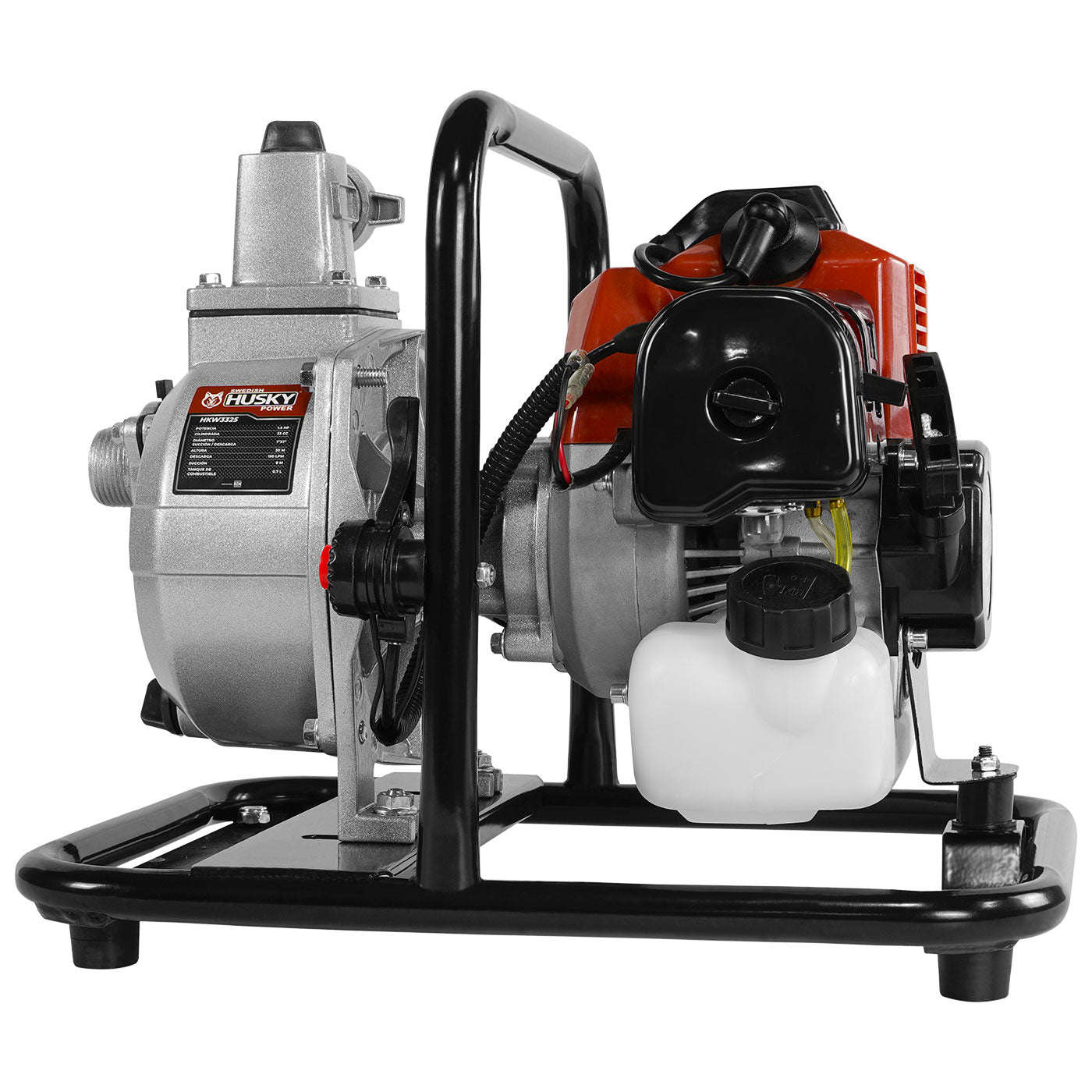 Motobomba A Gasolina 33cc 1.5 Hp Portátil Aucotcebante 2 Tiempos 1"x1" Husky HKW3325