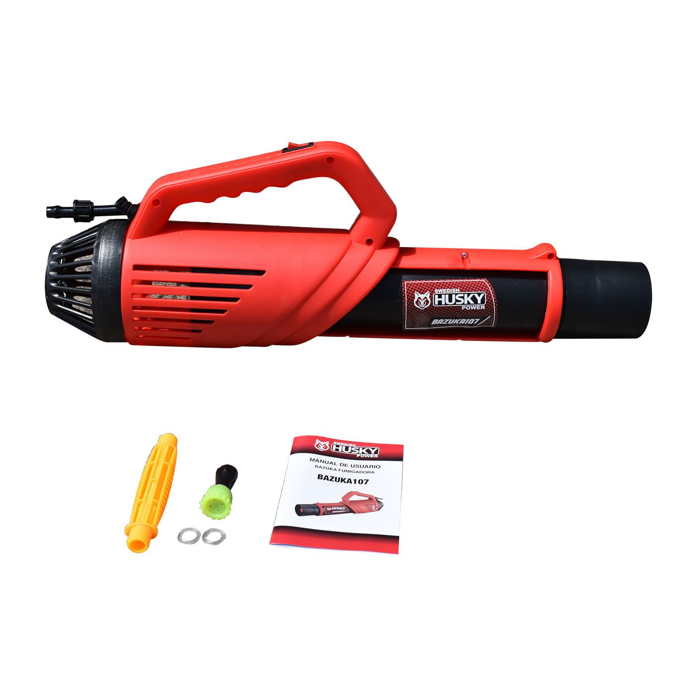 Kit de Fumigadora Eléctrica Recargable Con Bazuka Husky SETBUSTER