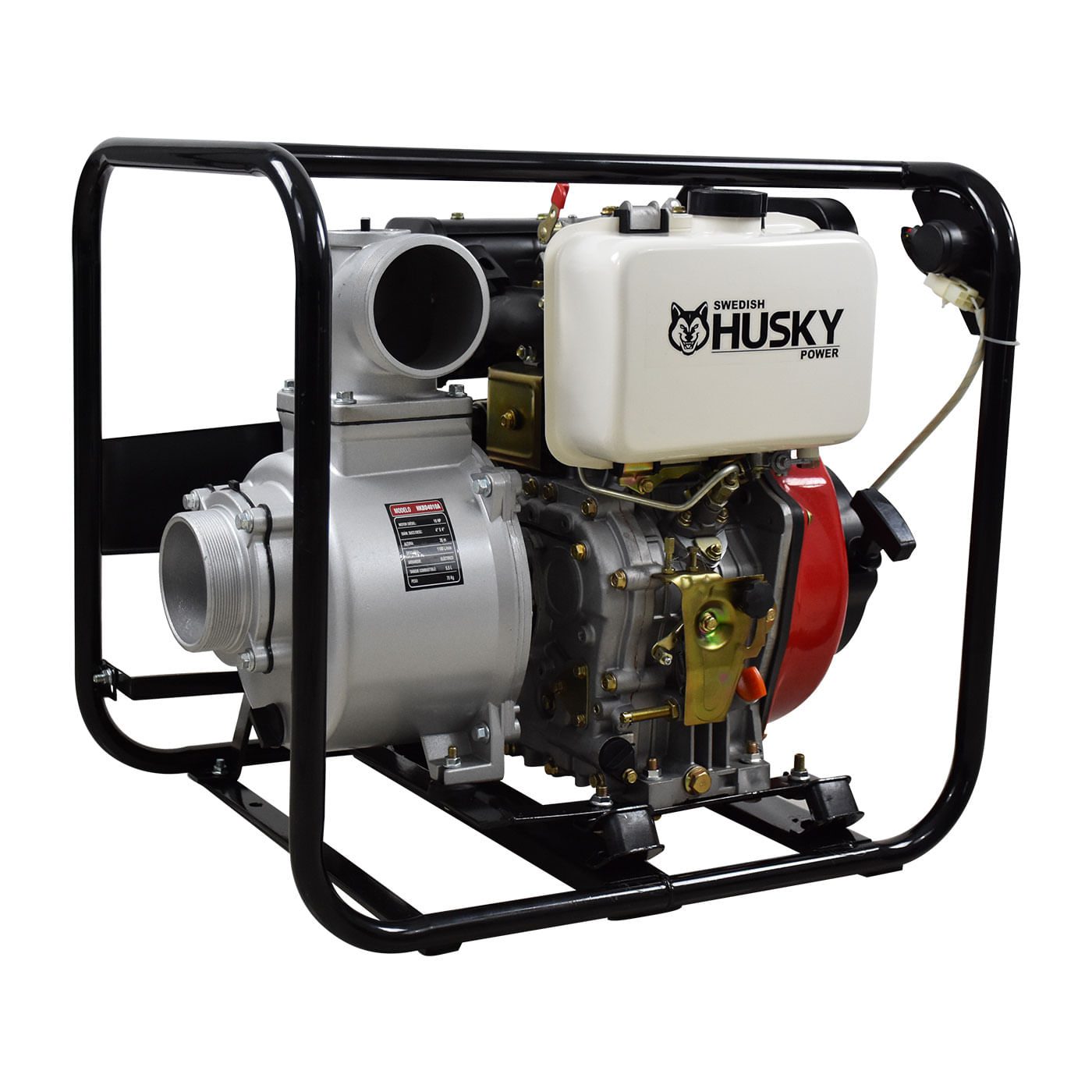 Motobomba A Diesel 10 Hp Autocebante 4"x4" Husky HKBD4010A