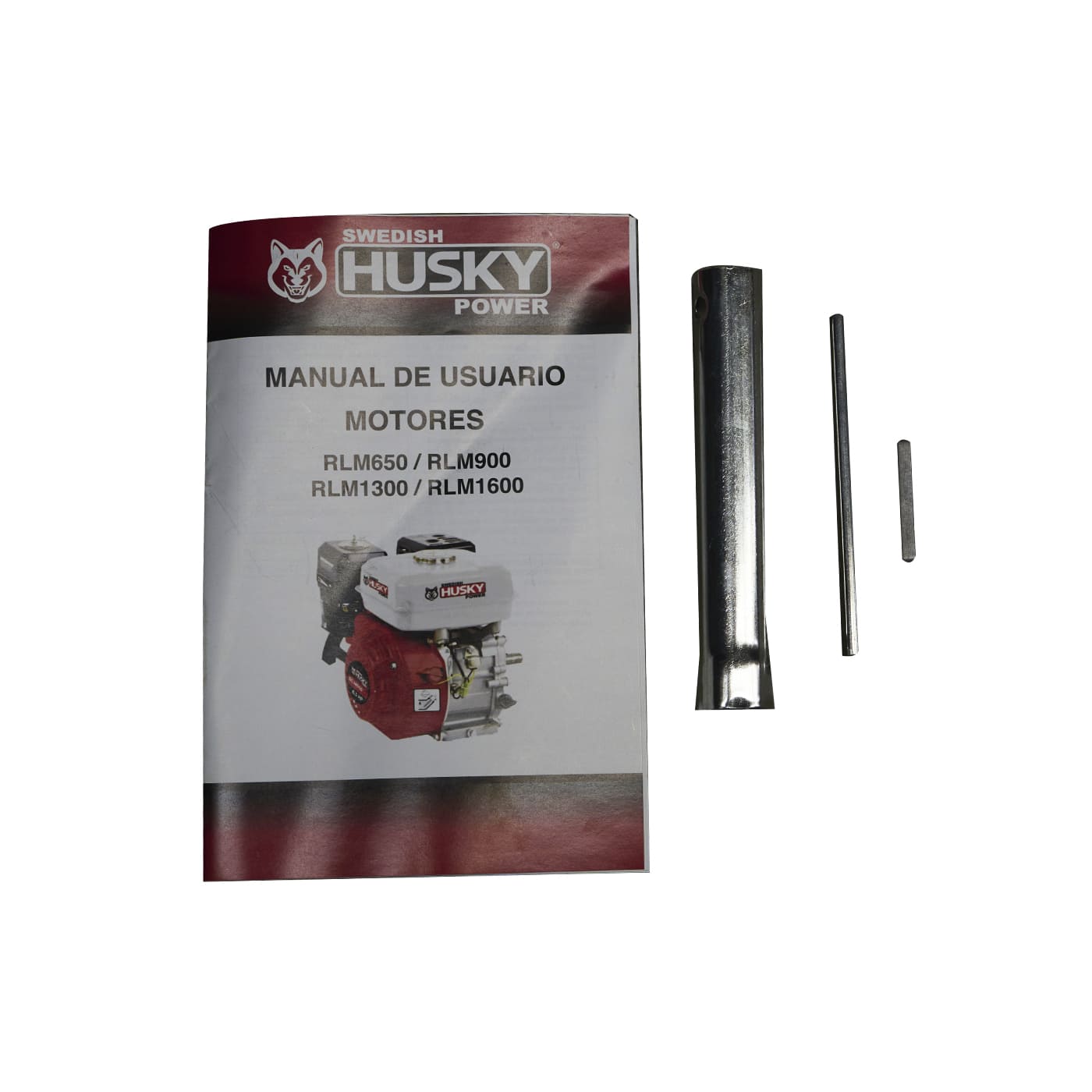 Motor A Gasolina 200cc 6.5 Hp Flecha Cuñero Arranque Manual Husky RLM650M