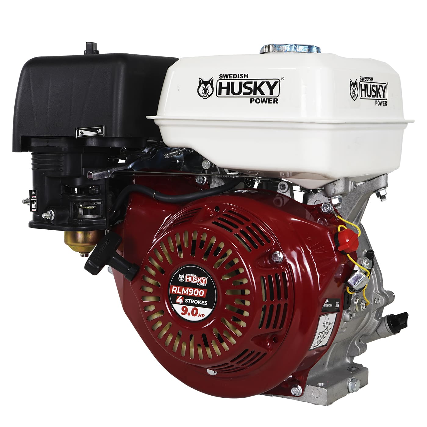 Motor A Gasolina 270cc 9 Hp Flecha Cuñero Arranque Manual Husky RLM900