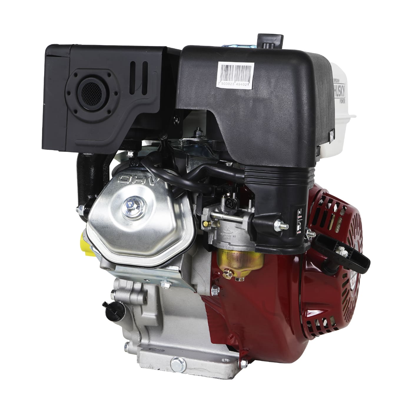 Motor A Gasolina 270cc 9 Hp Flecha Cuñero Arranque Manual Husky RLM900