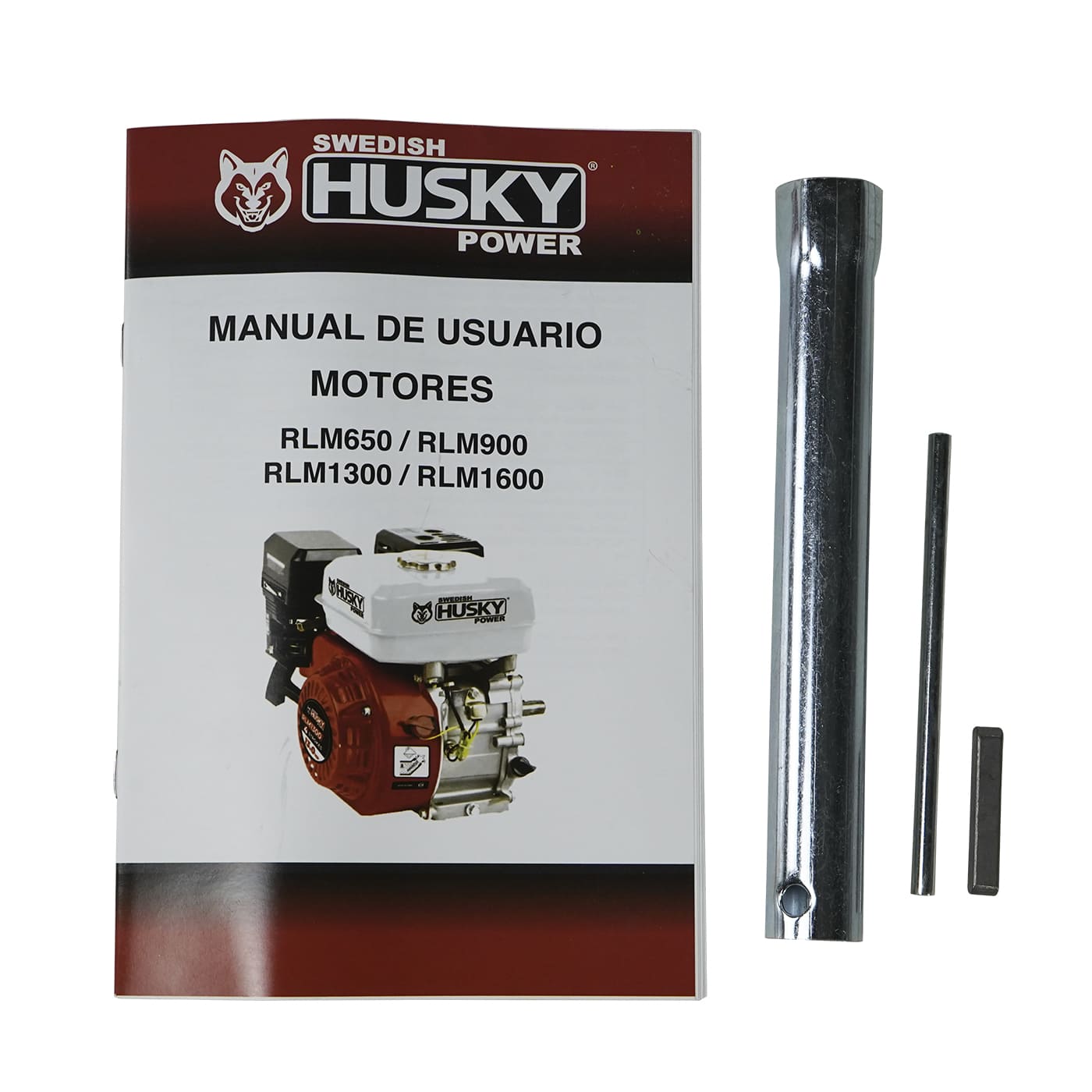 Motor A Gasolina 270cc 9 Hp Flecha Cuñero Arranque Manual Husky RLM900