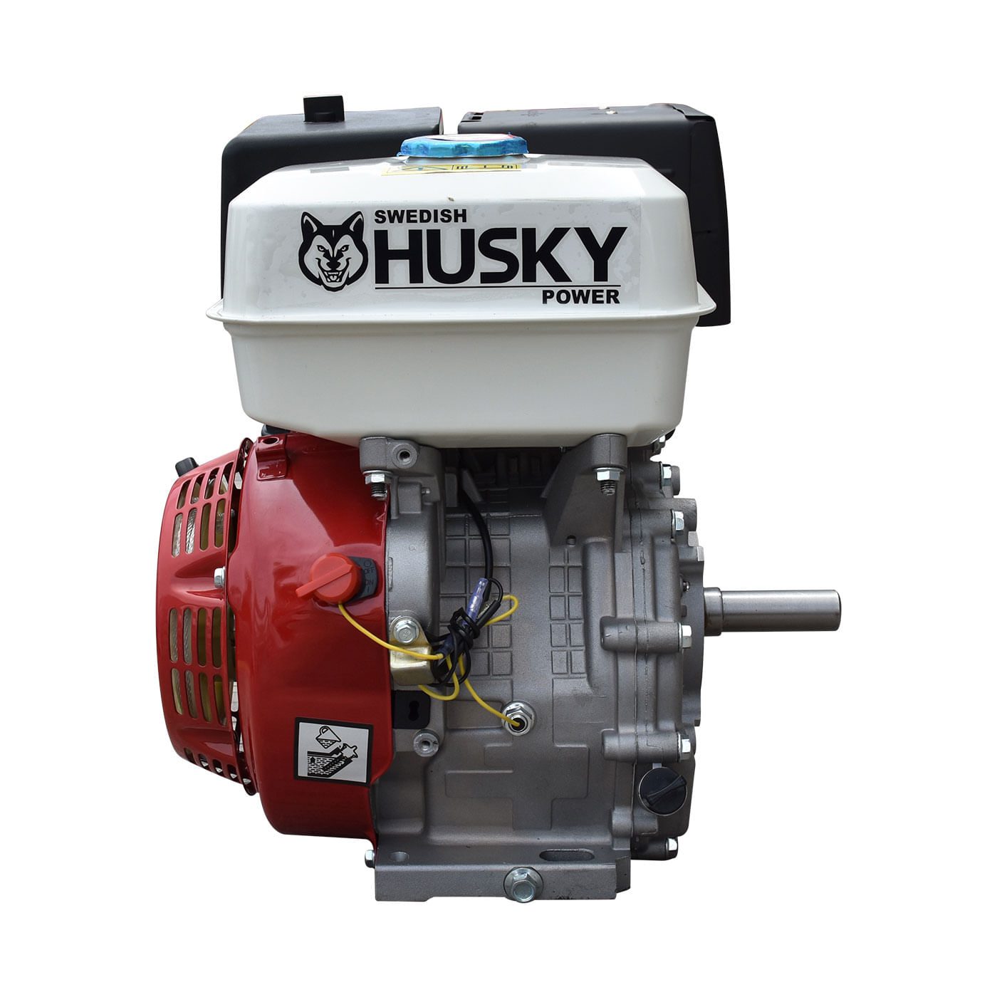 Motor A Gasolina 389cc 13 Hp Flecha Cuñero Arranque Manual Husky RLM1300M