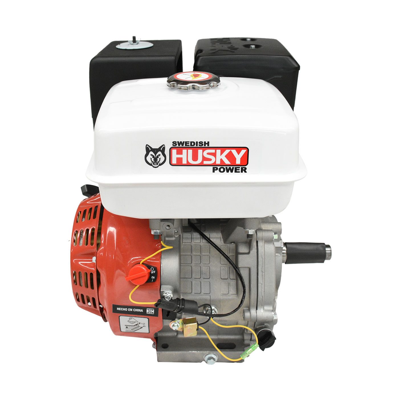 Motor A Gasolina 407cc 16 Hp Flecha Cuñero Arranque Manual Husky RLM1600