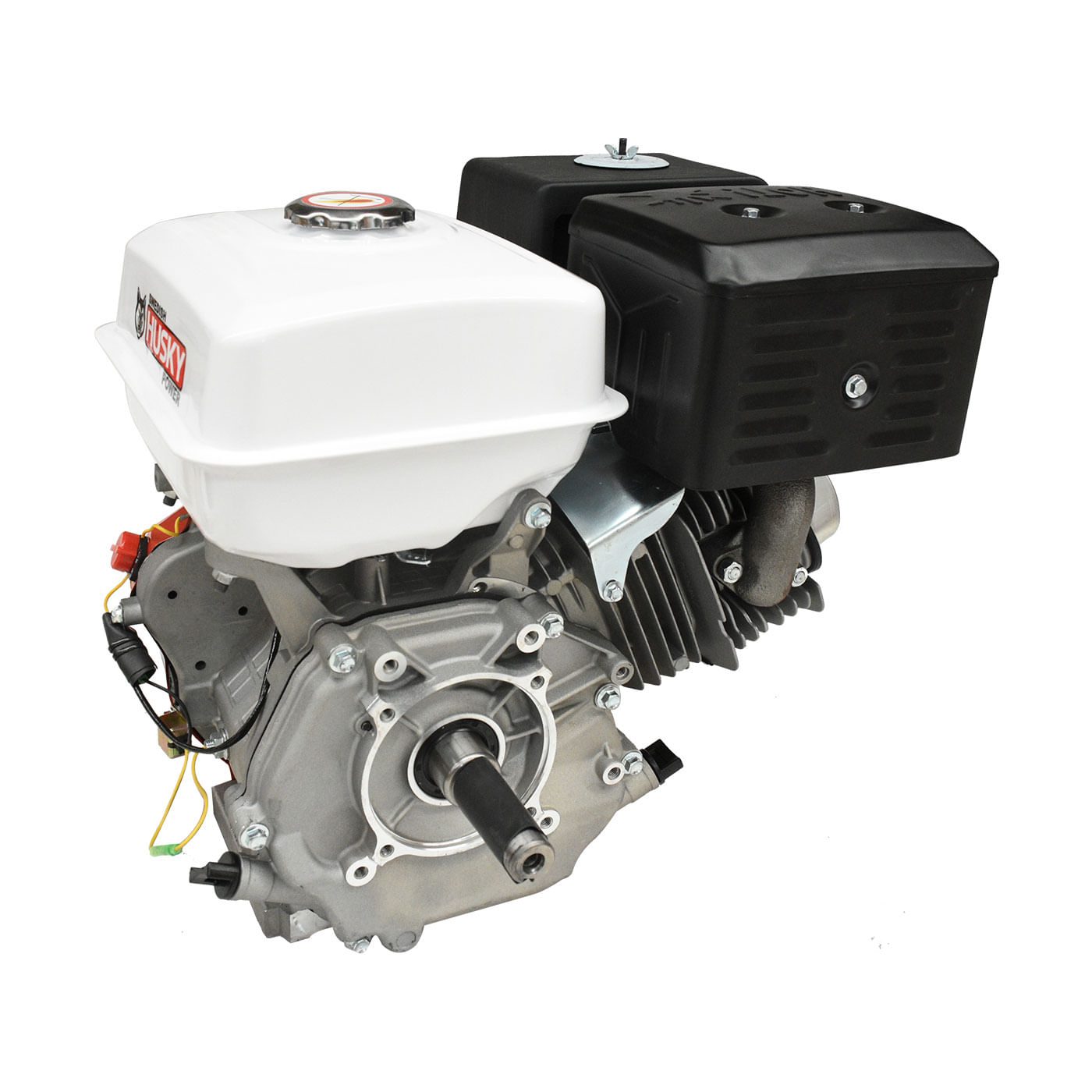 Motor A Gasolina 407cc 16 Hp Flecha Cuñero Arranque Manual Husky RLM1600
