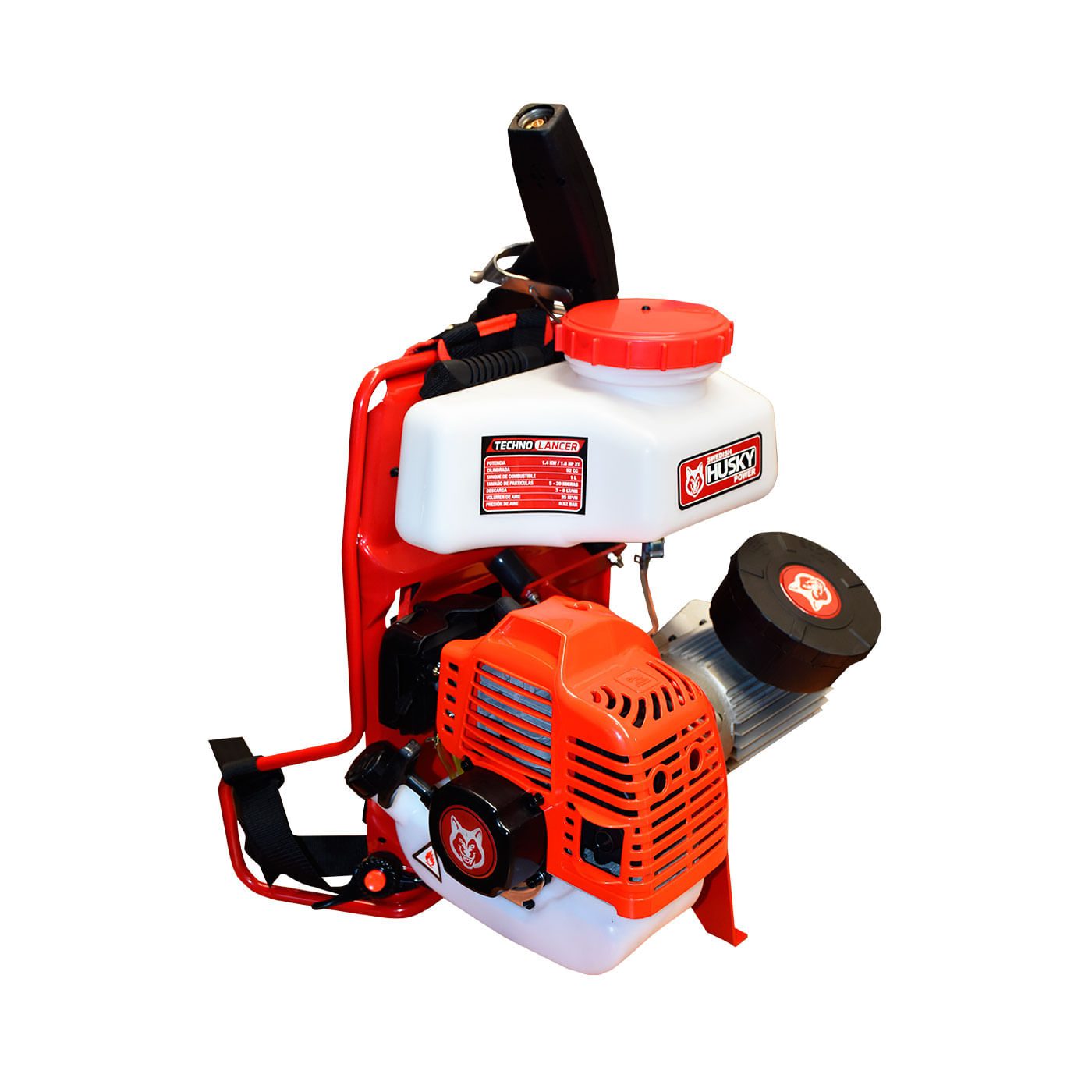 Nebulizador A Gasolina Con Boquilla ULV 1.8 Hp 52cc Husky TECHNOLANCER