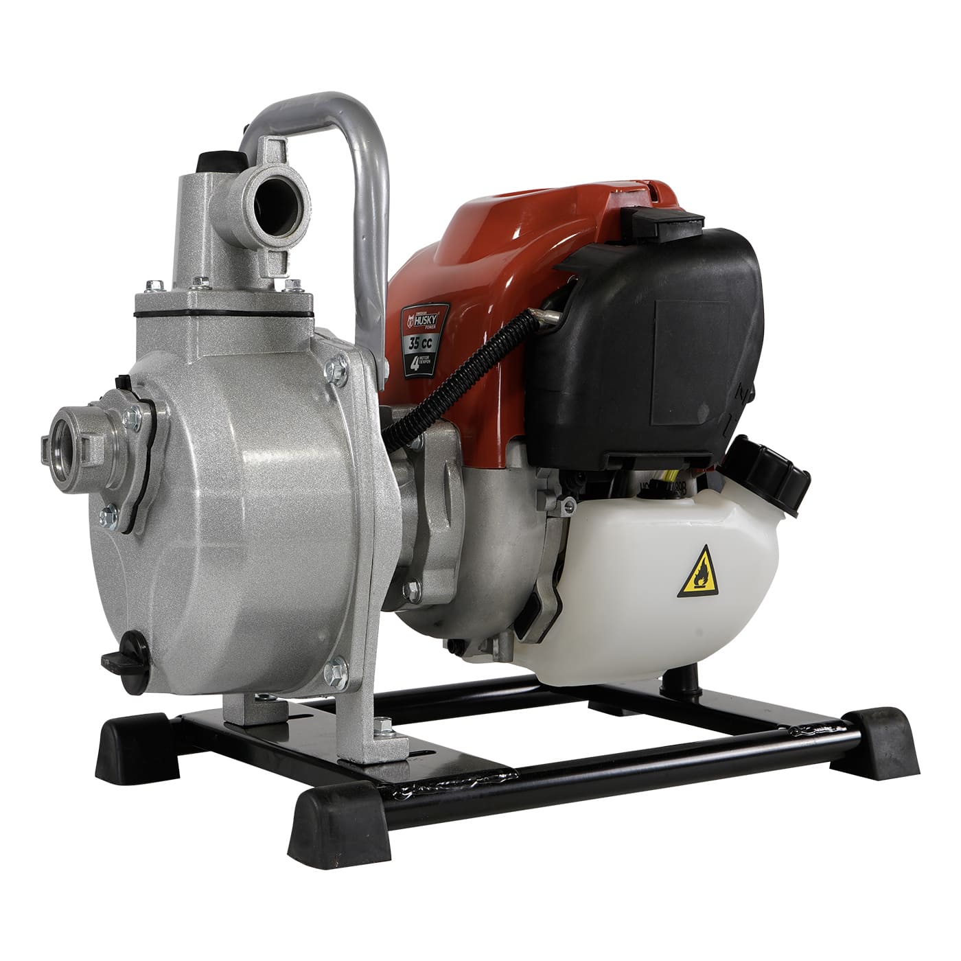 Motobomba A Gasolina 35cc 1.3 Hp Portátil Aucotcebante Motor Gasolina 4 Tiempos 1"x1" Husky RLB1004T