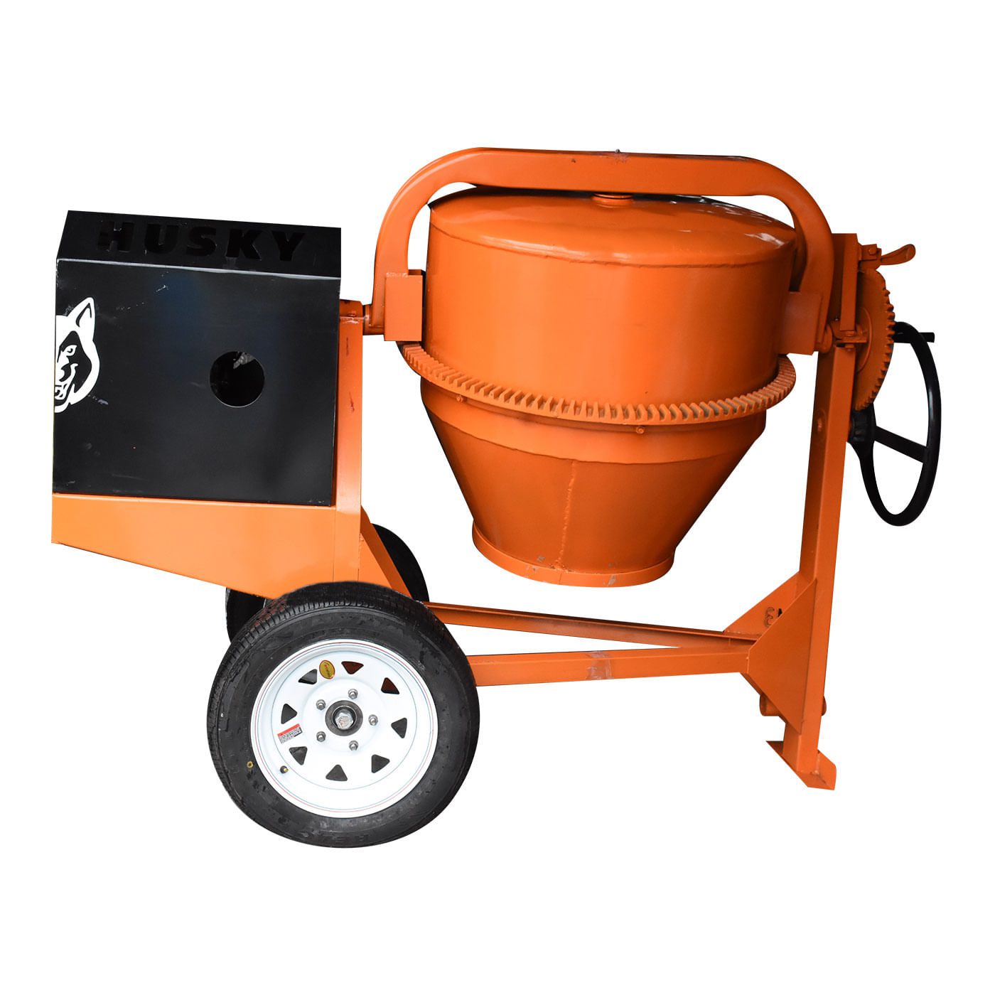 Revolvedora De Acero 1 Saco Con Motor a Gasolina 4 Tiempos 13 Hp Husky Power HKRB1-HSK13