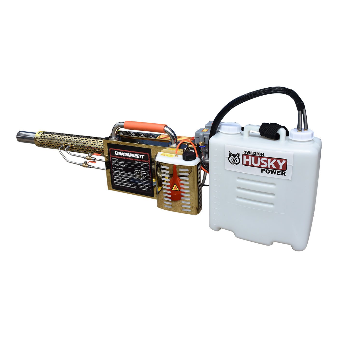 Termonebulizador A Gasolina 15 Litros Motor a Gasolina Husky TERMOBARRETT