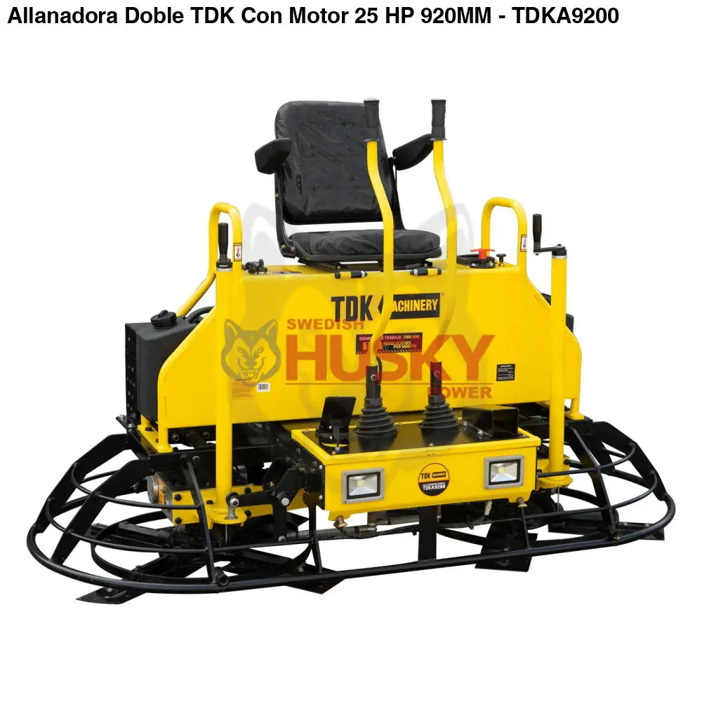 Allanadora Doble TDK Con Motor 25 HP 920MM - TDKA9200