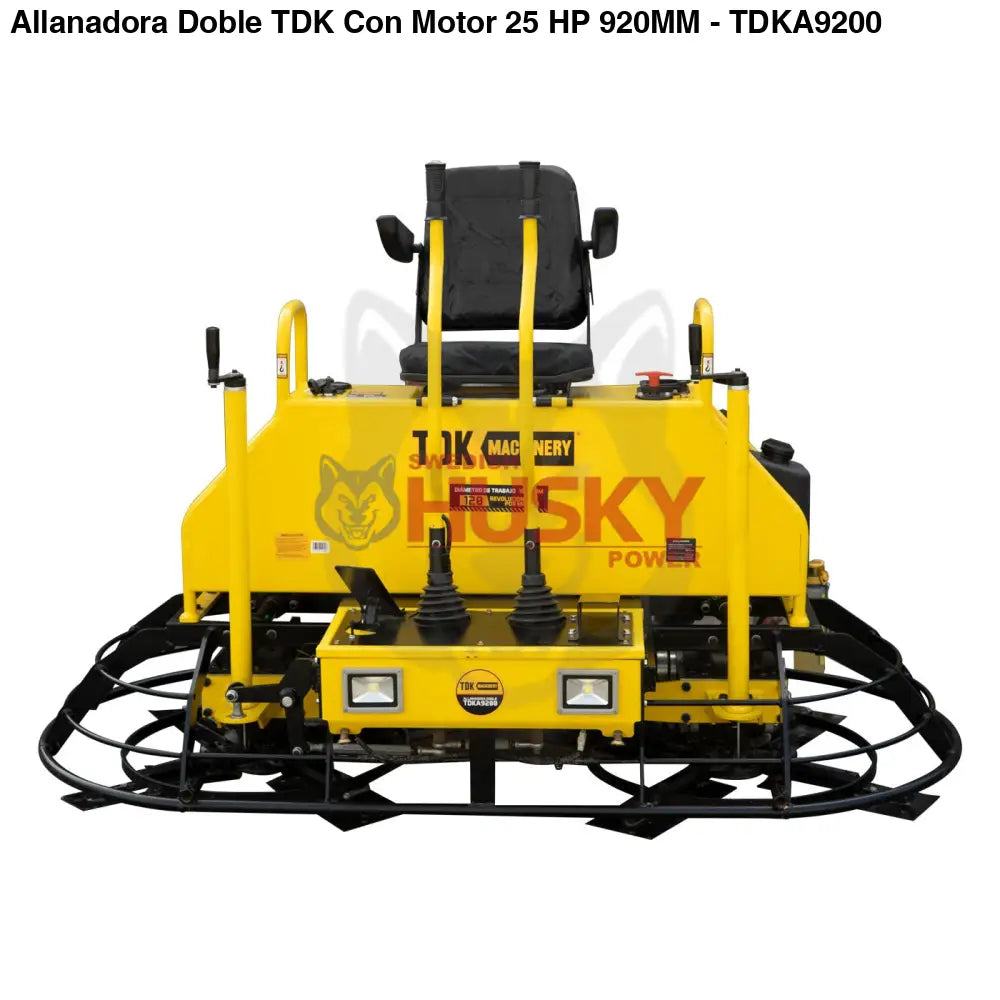 Allanadora Doble TDK Con Motor 25 HP 920MM - TDKA9200