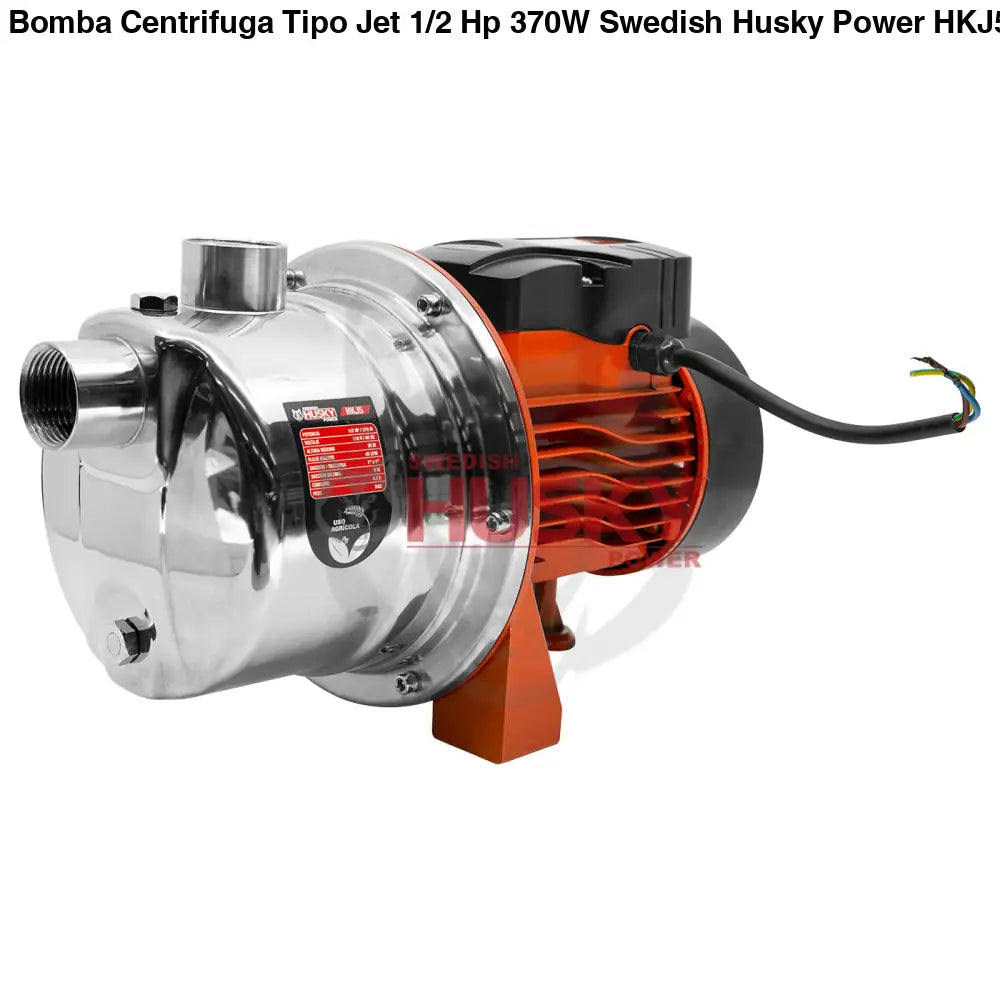 Bomba Centrifuga Tipo Jet 1/2 Hp 370W Swedish Husky Power HKJ5