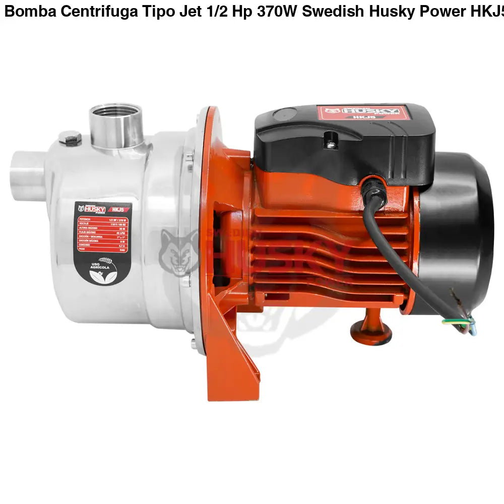 Bomba Centrifuga Tipo Jet 1/2 Hp 370W Swedish Husky Power HKJ5