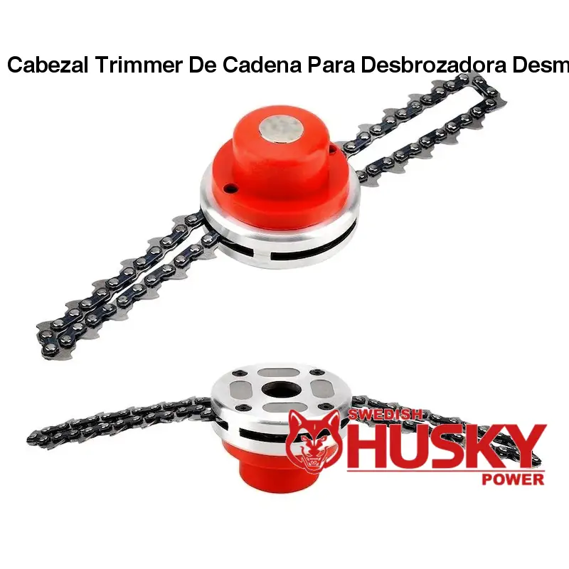 Cabezal Trimmer De Cadena Para Desbrozadora Desmalezadora