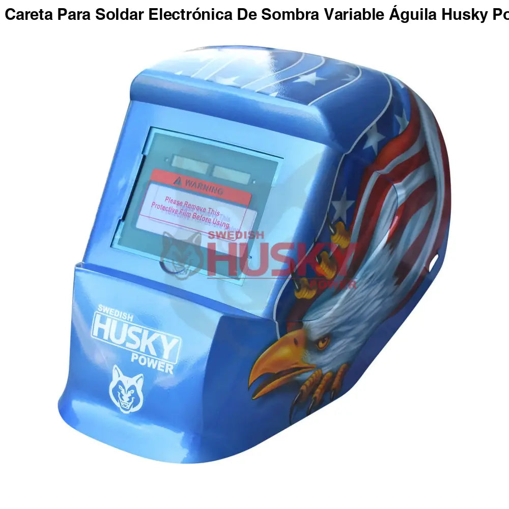 Careta Para Soldar Electrónica De Sombra Variable Águila Husky HKC55