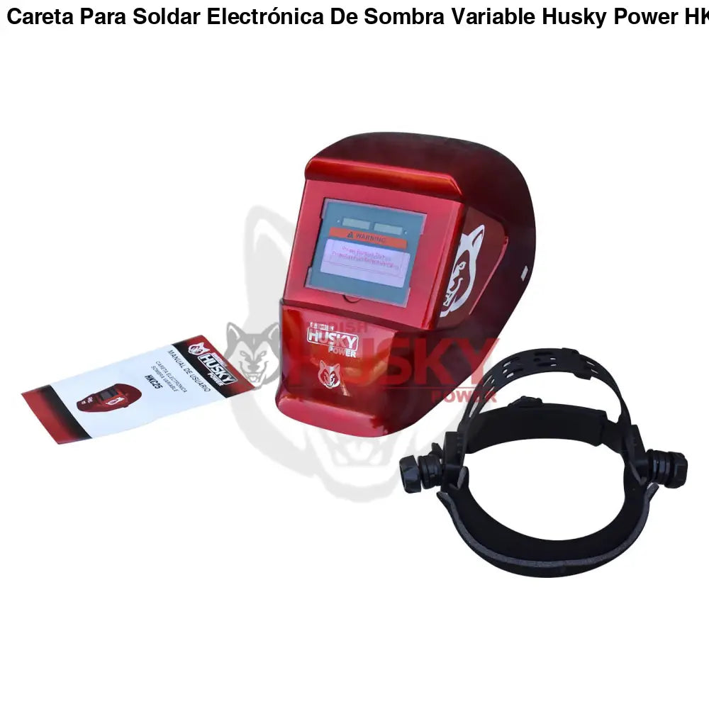 Careta Para Soldar Electrónica De Sombra Variable Husky HKC25