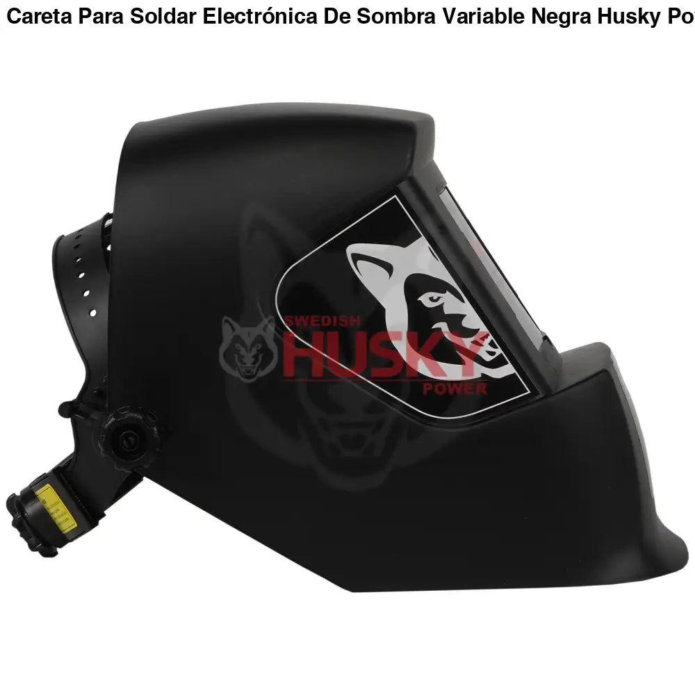 Careta Para Soldar Electrónica De Sombra Variable Negra Husky HKC15 - SOLDADORA