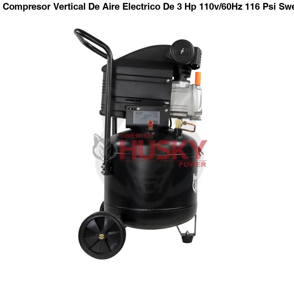 Compresor Vertical De Aire Electrico De 3 Hp 110v/60Hz 116 Psi Swedish Husky Power HKC50V