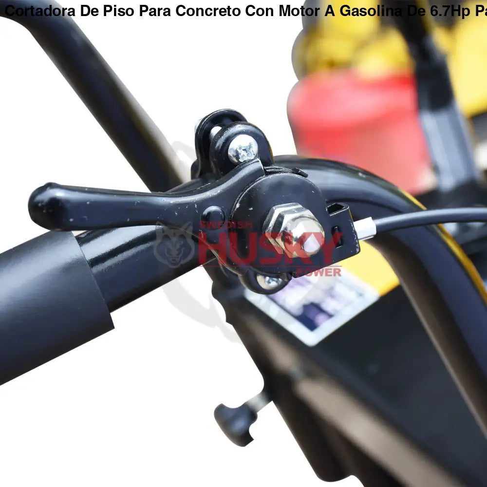 Cortadora De Piso Para Concreto Con Motor A Gasolina De 6.7Hp Para Discos De 14" TDK TDK350-KR67