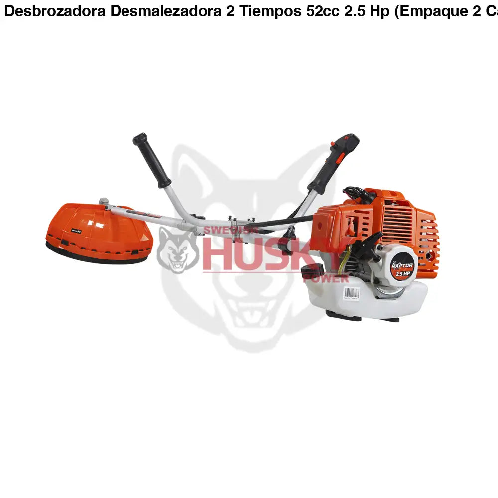 Desbrozadora Desmalezadora 2 Tiempos 52cc 2.5 Hp (Empaque 2 Cajas) RAPTOR DELTA350S
