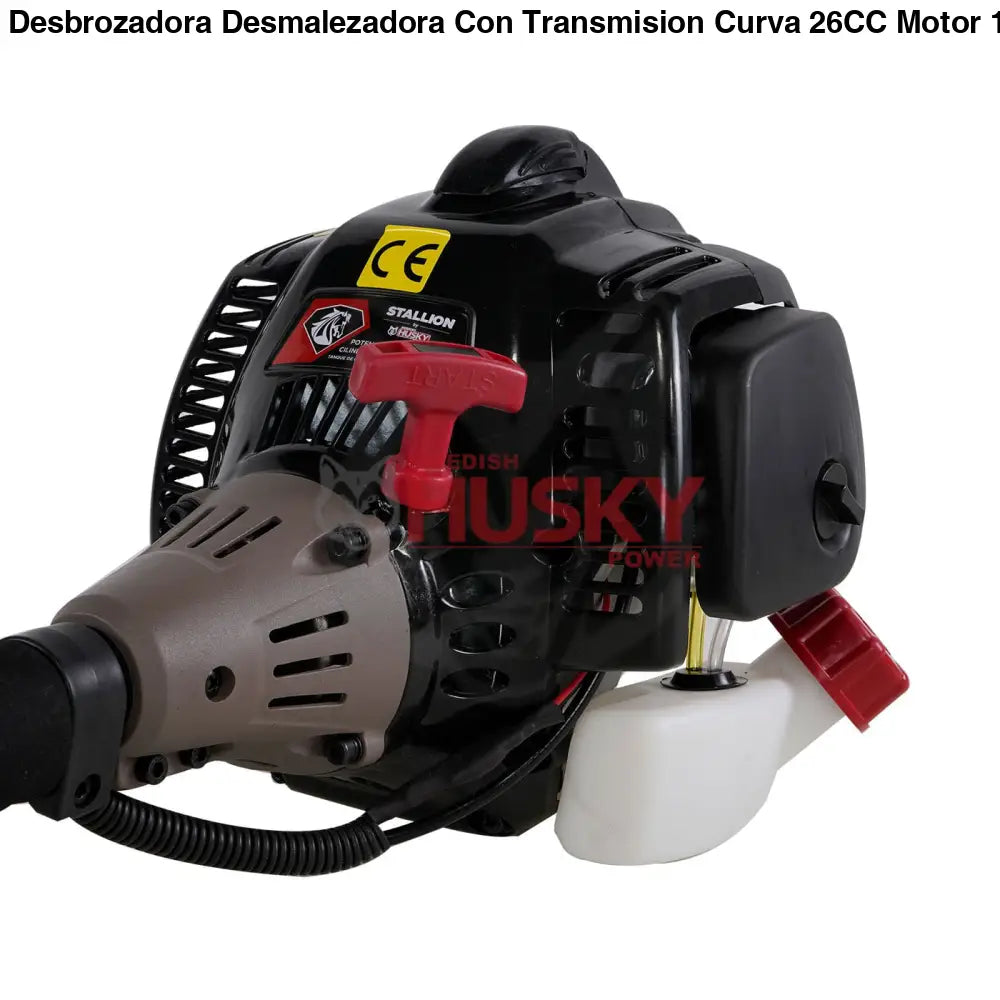 Desbrozadora Desmalezadora Con Transmision Curva 26CC Motor 1 HP STALLION STD26C