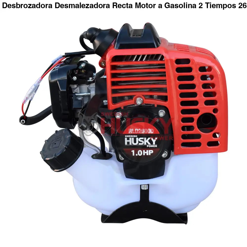 Desbrozadora Desmalezadora Recta Motor a Gasolina 2 Tiempos 26cc 1.2Hp Husky RLD2600D