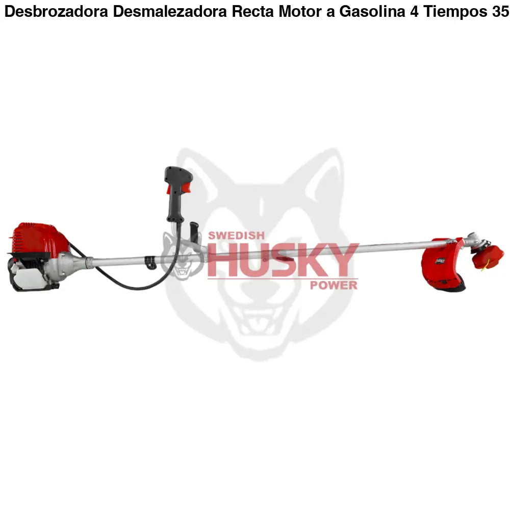 Desbrozadora Desmalezadora Recta Motor a Gasolina 4 Tiempos 35cc 1.2Hp Husky HKD354T