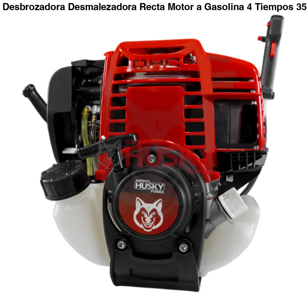 Desbrozadora Desmalezadora Recta Motor a Gasolina 4 Tiempos 35cc 1.2Hp Husky HKD354T