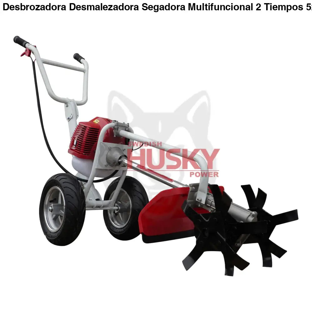 Desbrozadora Desmalezadora Segadora Multifuncional 2 Tiempos 52cc 2.5Hp Husky HKSM5200 - Desbrozadora