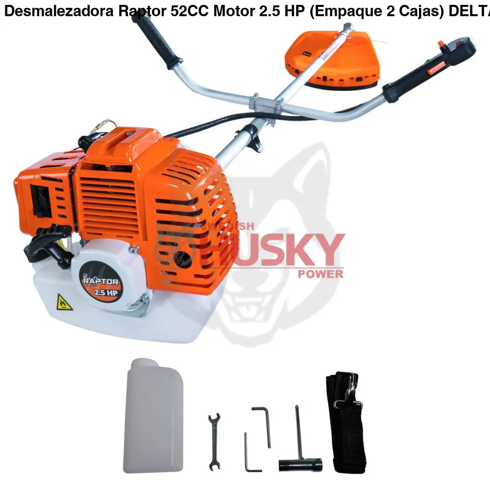 Desmalezadora Raptor 52CC Motor 2.5 HP (Empaque 2 Cajas) DELTA350
