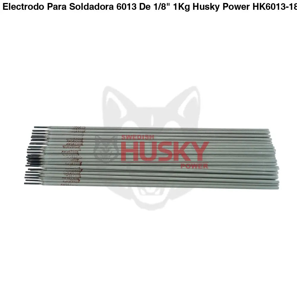 Electrodo Para Soldadora 6013 De 1/8" 1Kg Husky Power HK6013-18