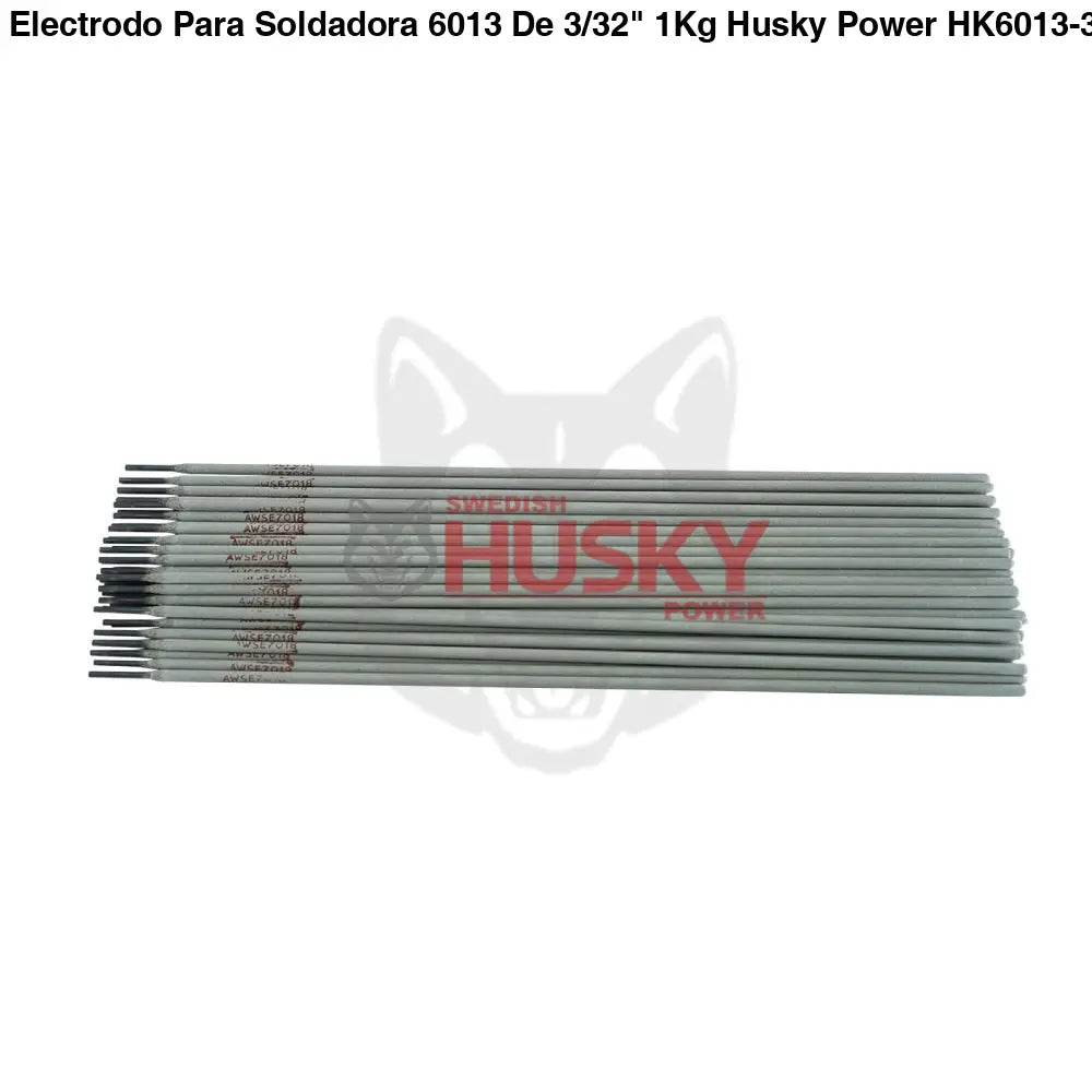 Electrodo Para Soldadora 6013 De 3/32" 1Kg Husky Power HK6013-332