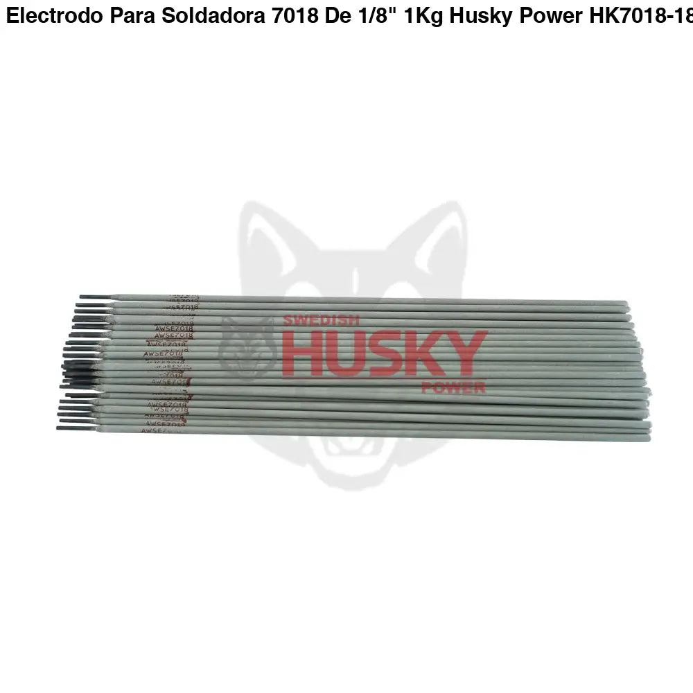 Electrodo Para Soldadora 7018 De 1/8" 1Kg Husky Power HK7018-18