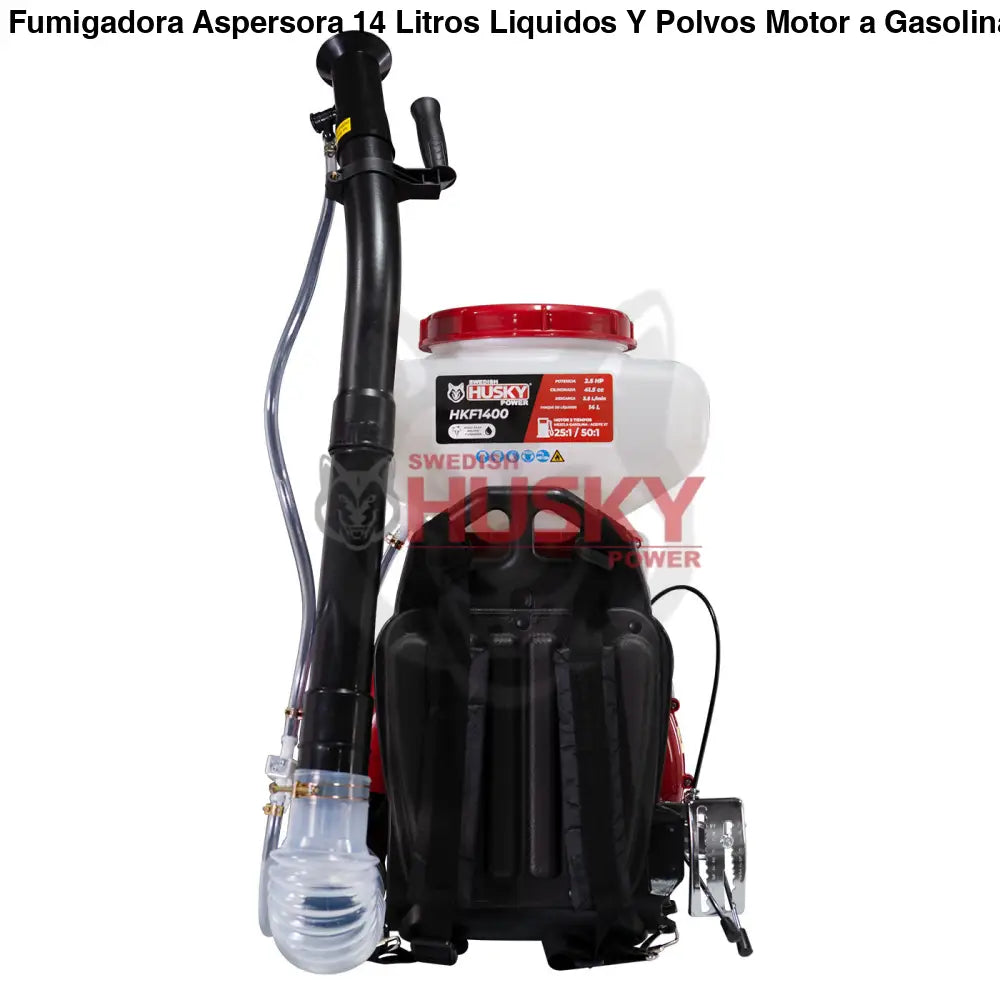 Aspersora fumigadora HKF1400 Husky 14 L motor gasolina