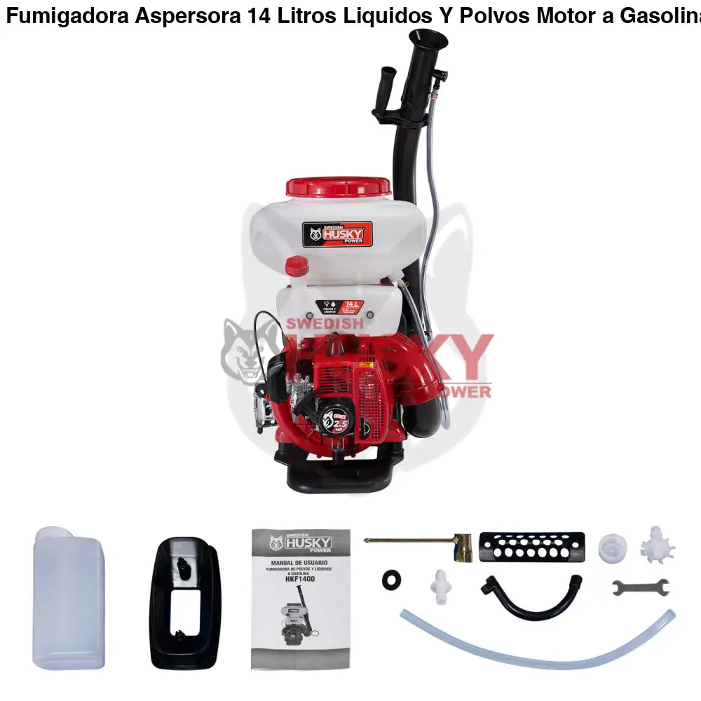 Aspersora fumigadora HKF1400 Husky 14 L motor gasolina