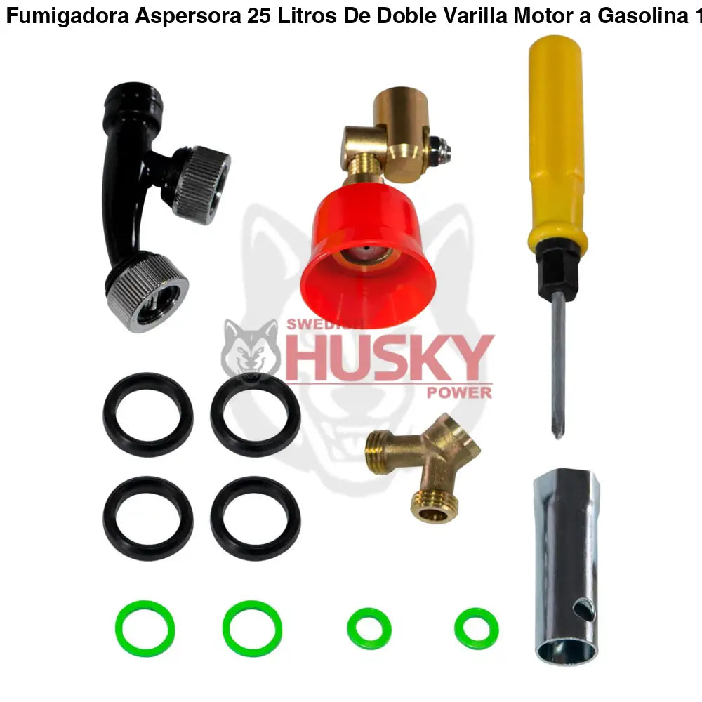 Fumigadora aspersora HKF254T Swedish Husky Power 25 L de doble varilla