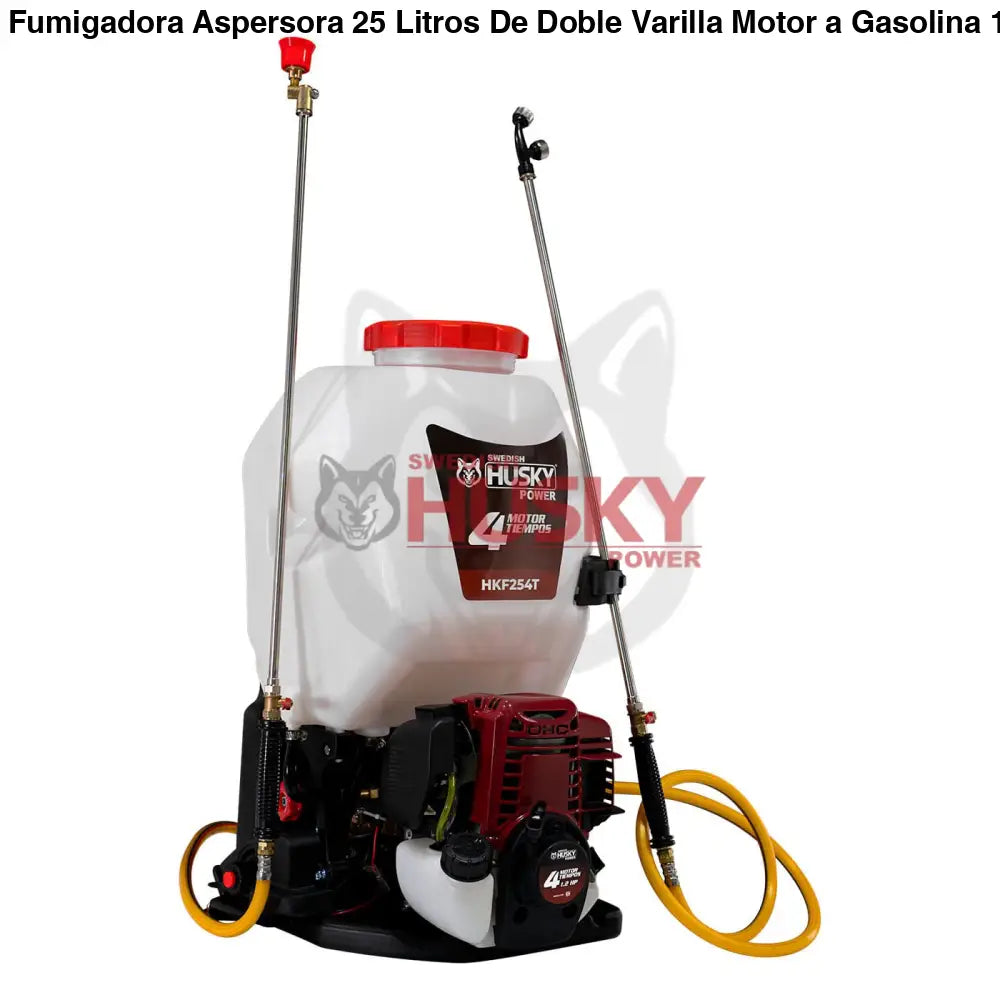 Fumigadora aspersora HKF254T Swedish Husky Power 25 L de doble varilla
