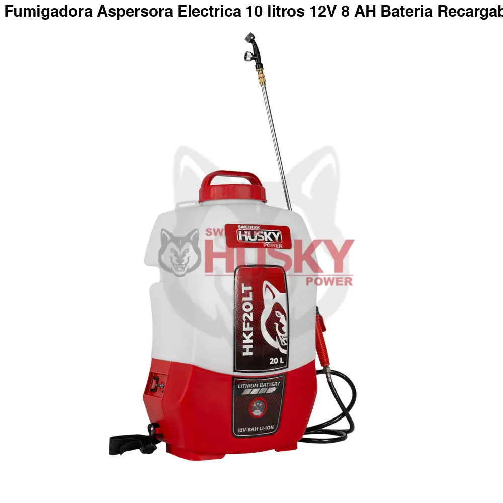 Fumigadora aspersora eléctrica HKF20LT Swedish Husky Power 20 L con batería de litio