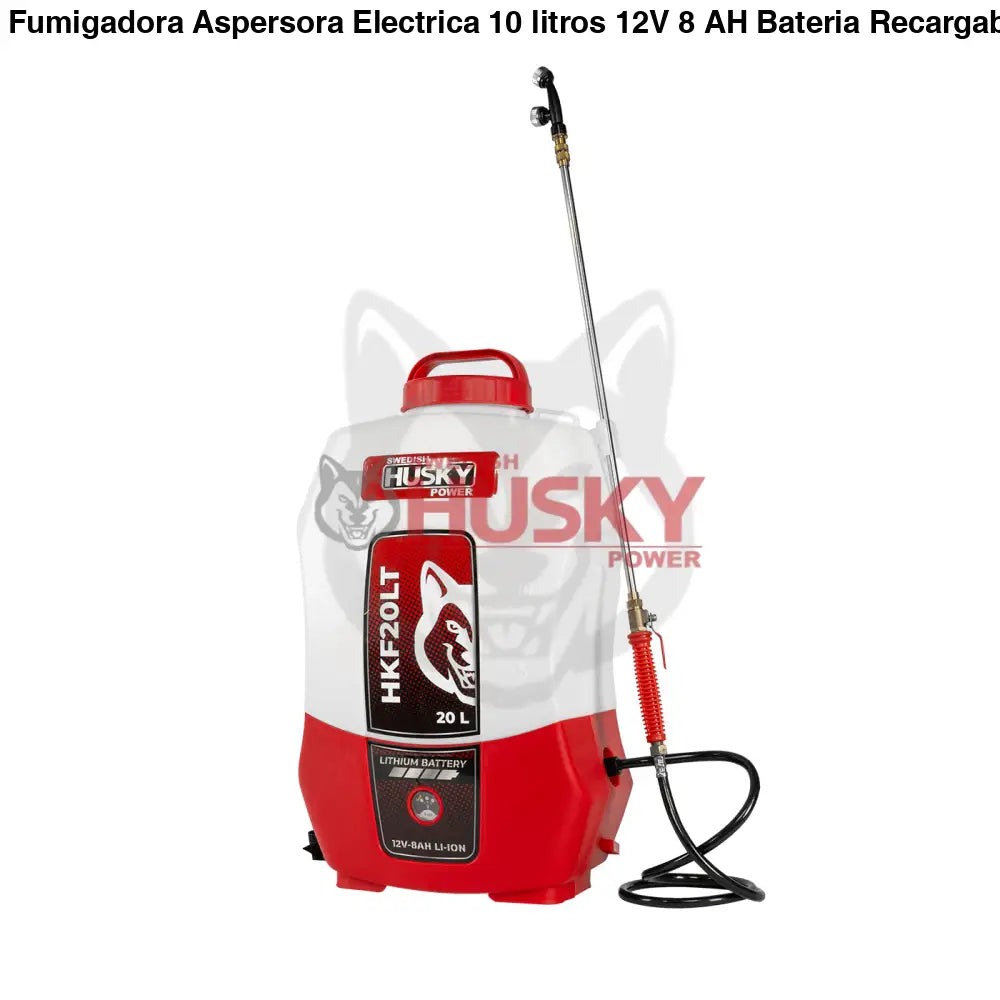 Fumigadora aspersora eléctrica HKF20LT Swedish Husky Power 20 L con batería de litio 1