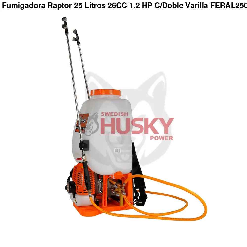 Fumigadora Raptor 25 Litros 26CC 1.2 HP C/Doble Varilla FERAL250
