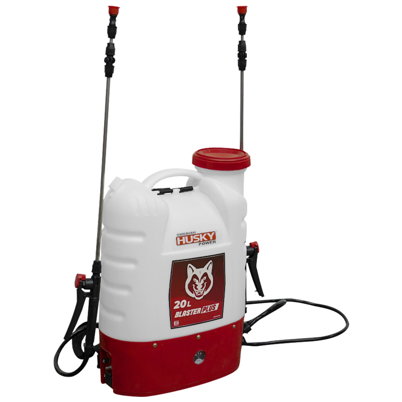 Fumigadora Aspersora Electrica Recargable Doble Varilla 20 Litros Husky BLASTERPLUS