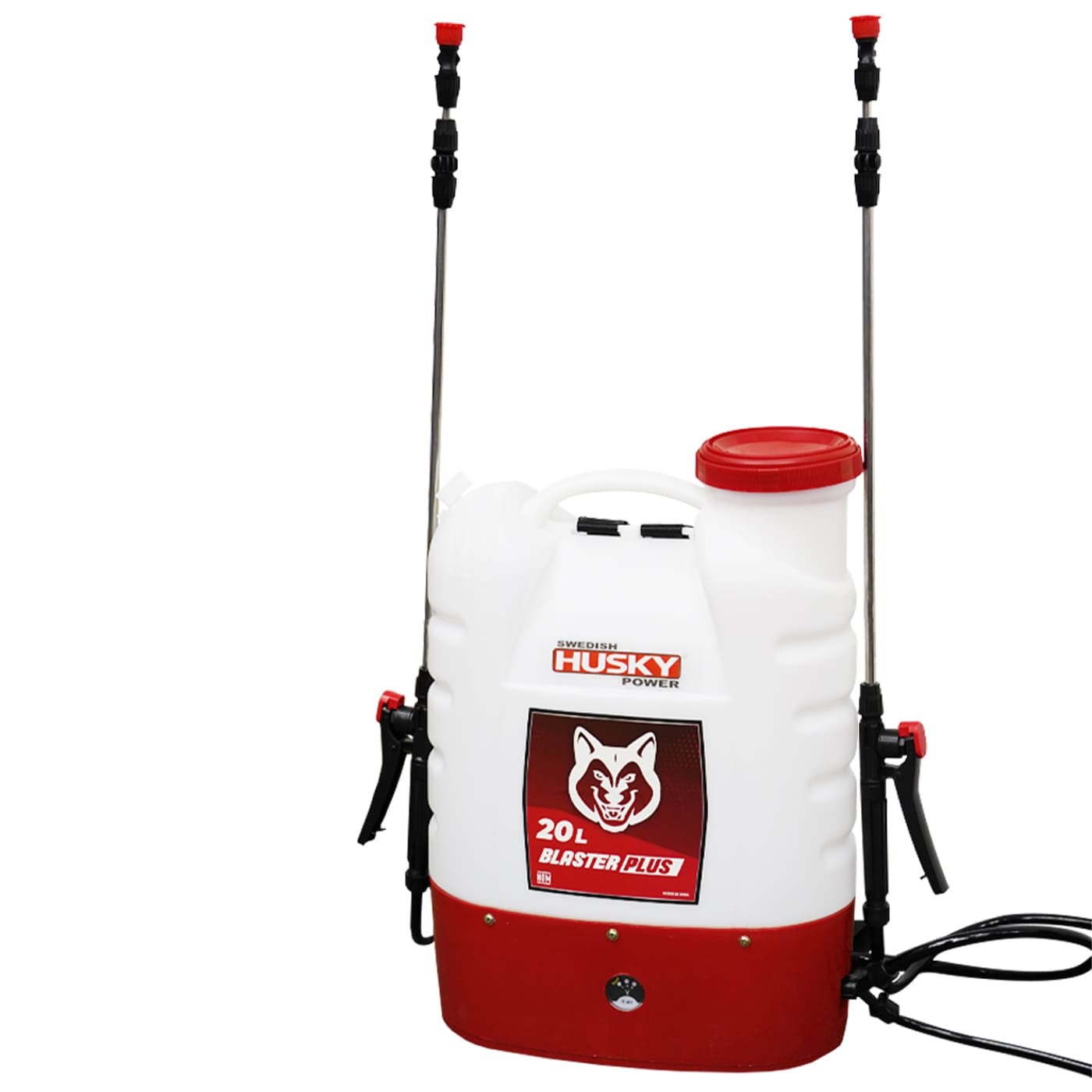 Fumigadora Aspersora Electrica Recargable Doble Varilla 20 Litros Husky BLASTERPLUS