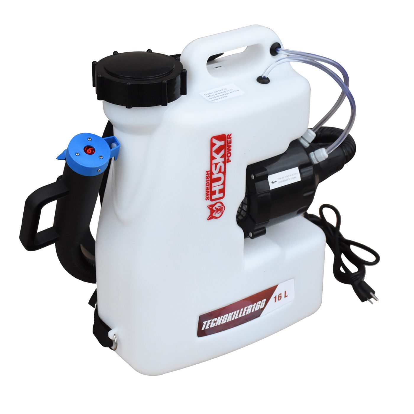 Nebulizador 16 Litros boquilla ULV Husky TECNOKILLER160